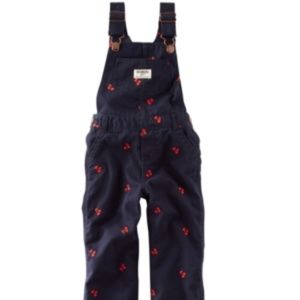 Oshkosh 12 month Cherry Overalls